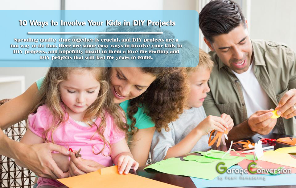 involve your kids in diy projects